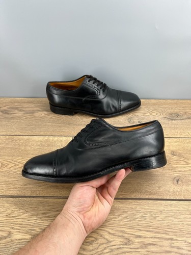 Church 200 black cap toe - black,