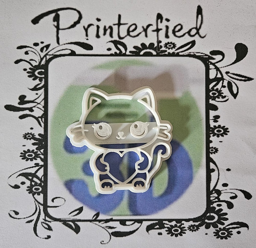 Cute love cat cookie - cute,