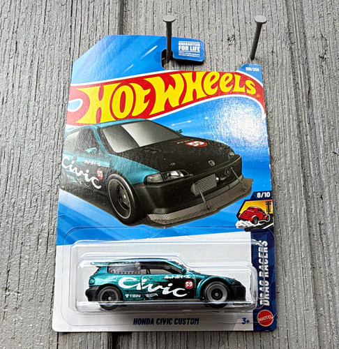 Hot wheels honda civic custom - wheels,