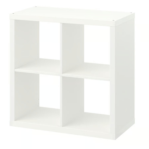 Ikea kallax white shelving - kallax,