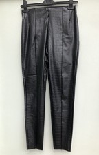 Topshop Black Leather Look