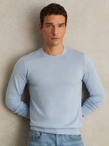 Reiss mens merino crew - mens,