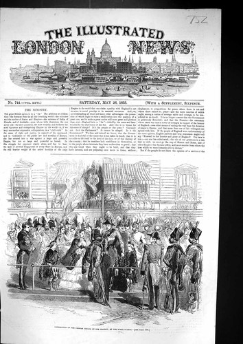 Old print 1855 distribution - old,
