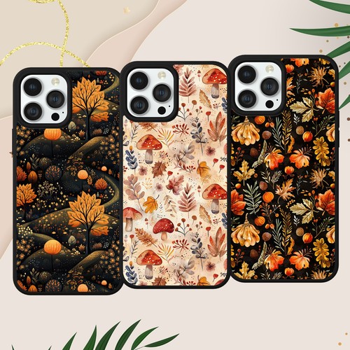 Autumn pattern gift cute phone - autumn,
