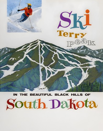 Ski terry peak south - peak, in