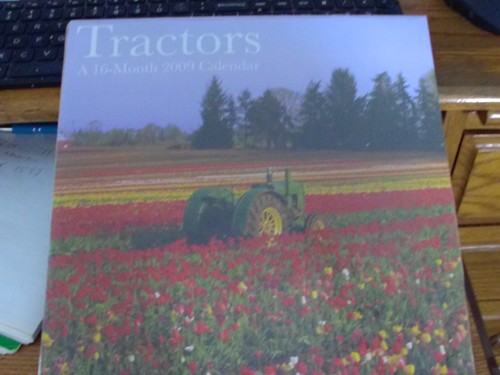 2009 vintage tractor calendar