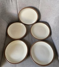 Denby Side Plates Brown/Beige