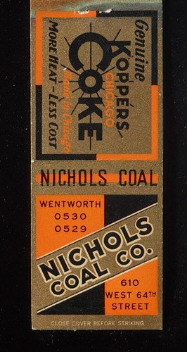 1930s nichols coal - nichols, koppers