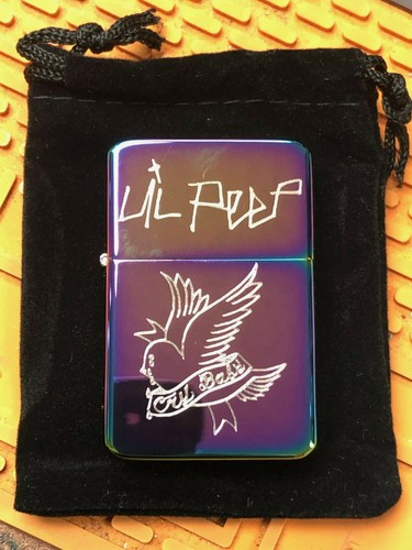 Lil peep lighter rainbow - peep,