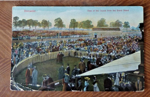 Postcard doncaster race course - postcard,