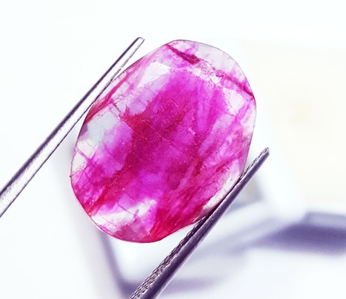 Natural red beryl - natural, (bixbite)