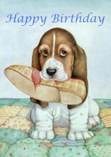 BASSET HOUND PUPPY DOG CUTE