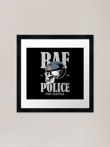 Raf police framed - raf,
