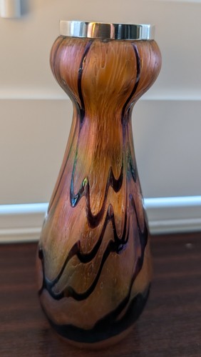 Antique iridescent glass - antique,