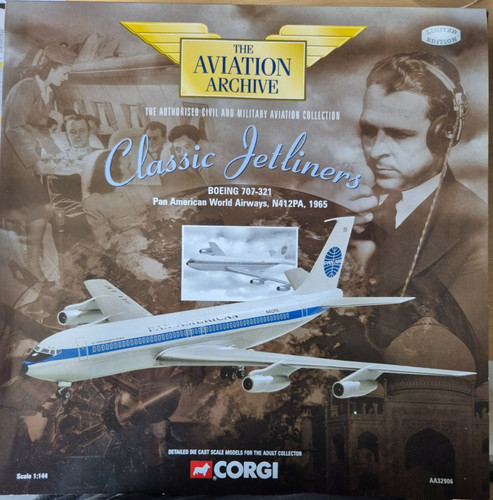 Corgi aviation boeing 707 321 - aviation, 707-321