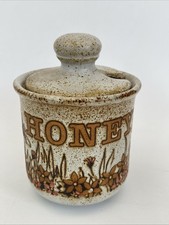 Vintage studio pottery - vintage, honey