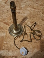 Brass Candlestick Lamp