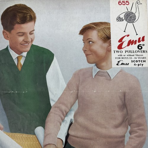 Original emu vintage knitting - original,