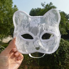Women Erotic Lace Cat Mask Half Face Cover Cosplay Mask Sexy Fancy Dress Gifts