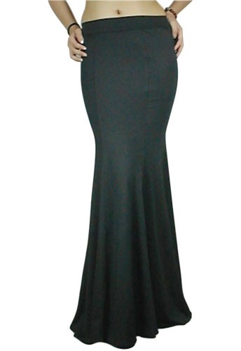 Black gothic long plain - gothic,
