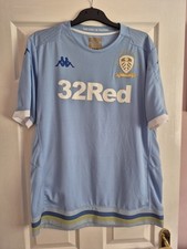 Rare LEEDS UNITED 3rd Pale Blue Away Kit  2019/20 Centenary Season