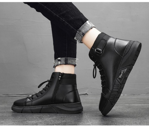 New fashion mens leather ankle - mens,