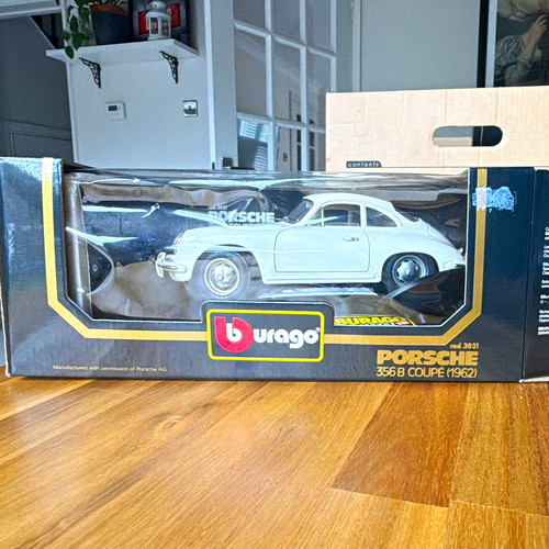 Bburago gold 1962 porsche - 1:18,