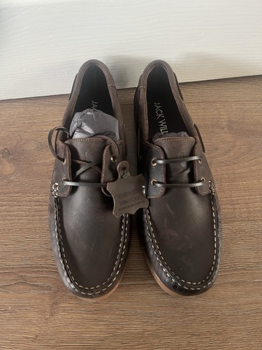 Jack wills mens leather brown - leather,