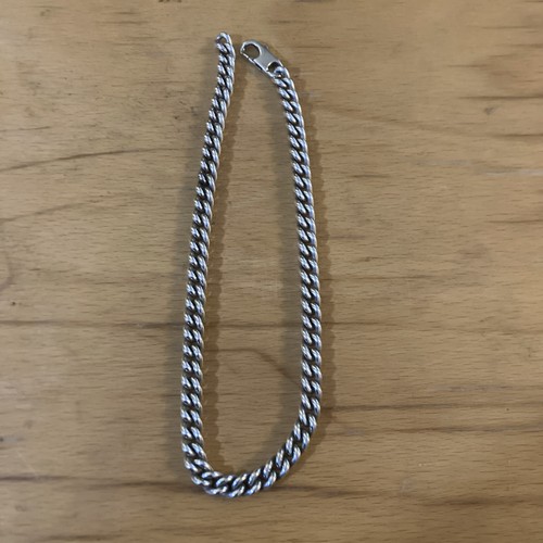 Curb chain necklace sterling - chain,