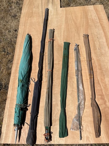 Selection vintage fishing - of,