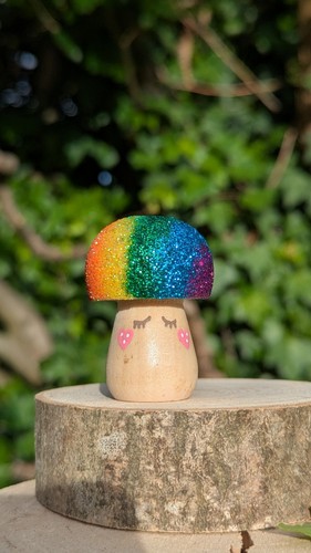 Wooden mushroom sprite - sprite, pride