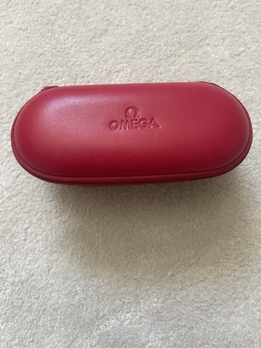 Omega red travel pouch genuine - travel,