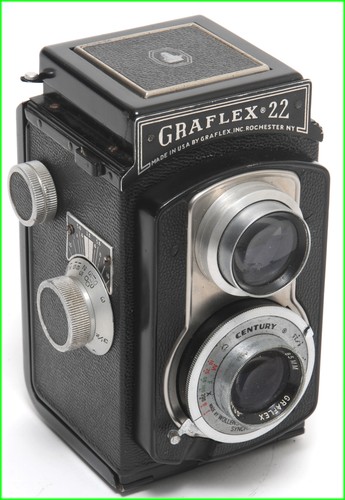 Vintage graflex tlr 120 - vintage, 22