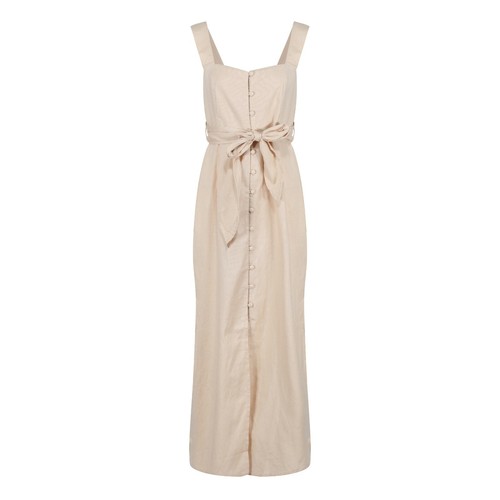 Beige cotton beach dress 100 - cotton,