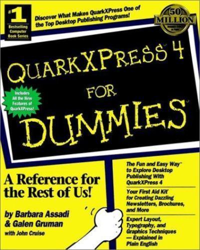 Quarkxpress for dummies - quarkxpress, 4.0