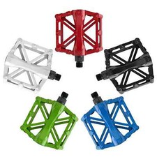 BICYCLE MOUNTAIN MTB BMX BIKE CYCLING BEARING ALLOY FLAT PLATFROM PEDALS UK