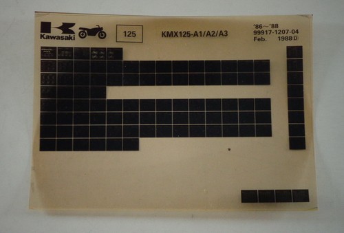Microfiche spare parts catalog - parts,