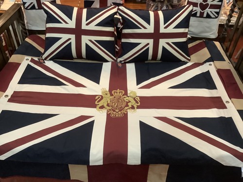 Royal crest union jack - /union, throw/