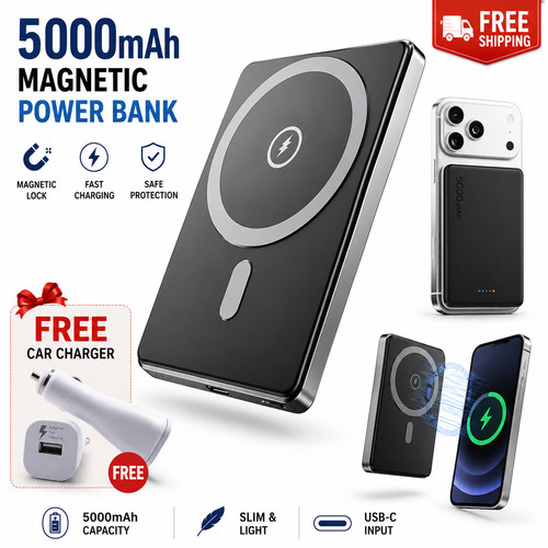 Magsafe 5000mah 20w - magsafe, fast