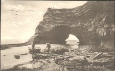 LADRAM BAY, NATURAL ARCH, Devon - Vintage POSTCARD