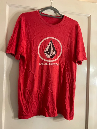 Volcom men red print - men’s, t