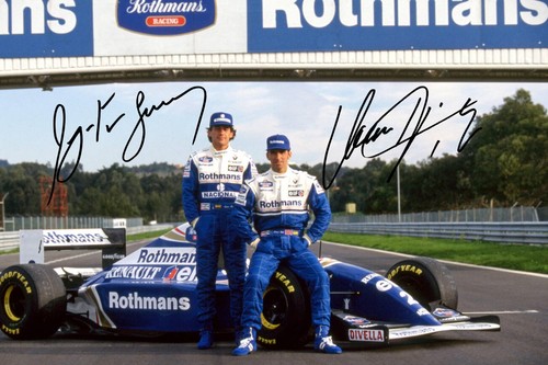 Damon hill ayrton - hill, senna
