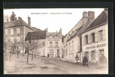 Old postcard Bourbon-Lancy, Un