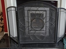 Metal Fire Guard with Mesh Excellent Condition Collection Only.