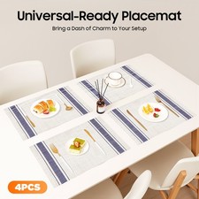 Placemats Set of 4 for Dining