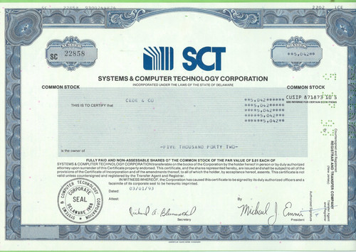 Systems computer technology - &,