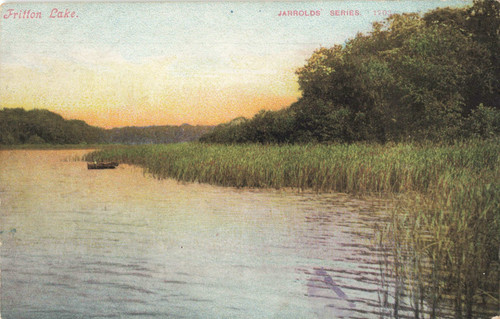 Fritton lake pre 1918 - lake,