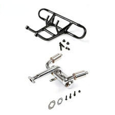 Double Exhaust Pipe and Rear