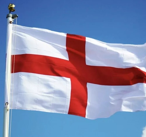 Joblot 100 england flag - flag, st