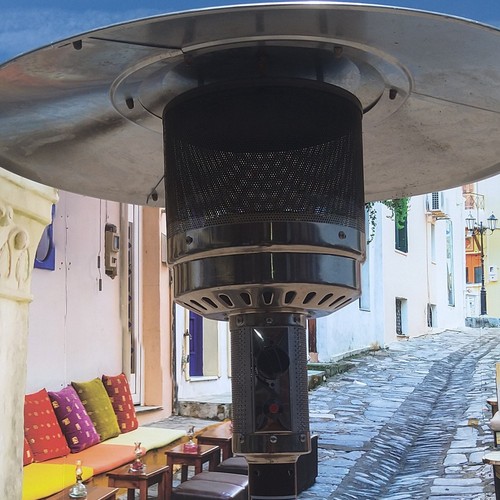 Gas outdoor parasol - gas, patio